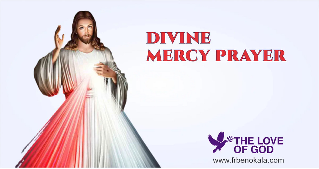 Divine Mercy Prayer.