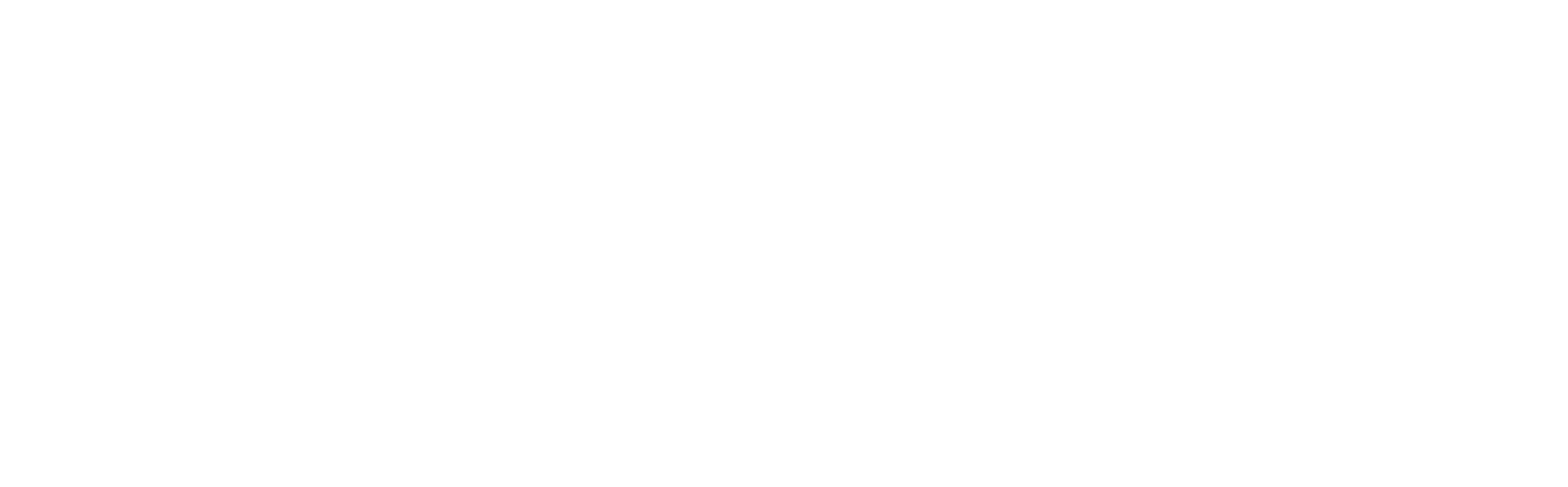 The Love of God white logo